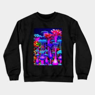 Alien Landscape Crewneck Sweatshirt